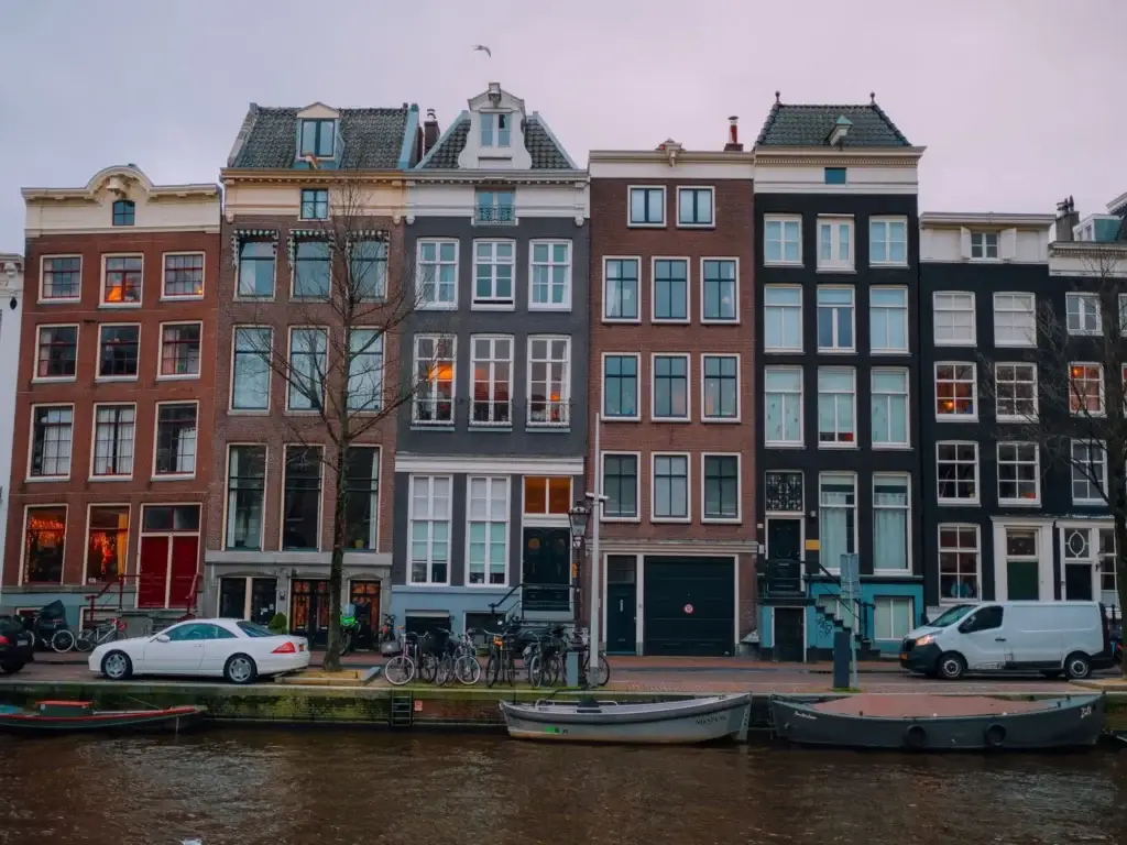 Amsterdam canal houses
