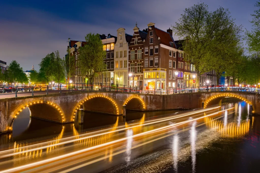 Evening in the city